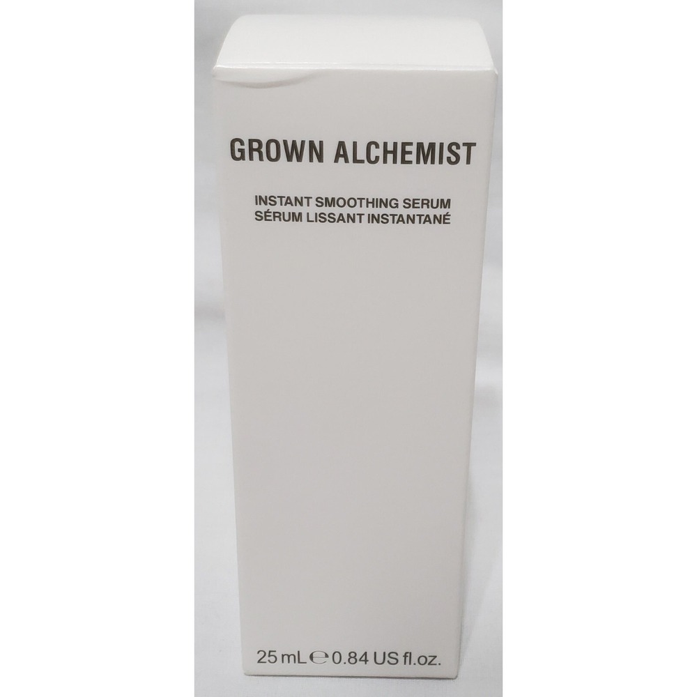 NEW Grown Alchemist Instant Smoothing Serum Anti Aging Hydrating .84 oz